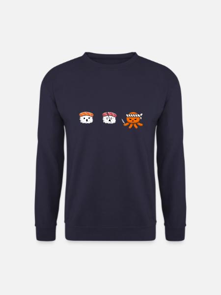 Sushi Ninja Angriff - Unisex Pullover - Navy