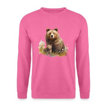 MAMA GRIZZLY - Unisex Pullover - Pink - Vorne
