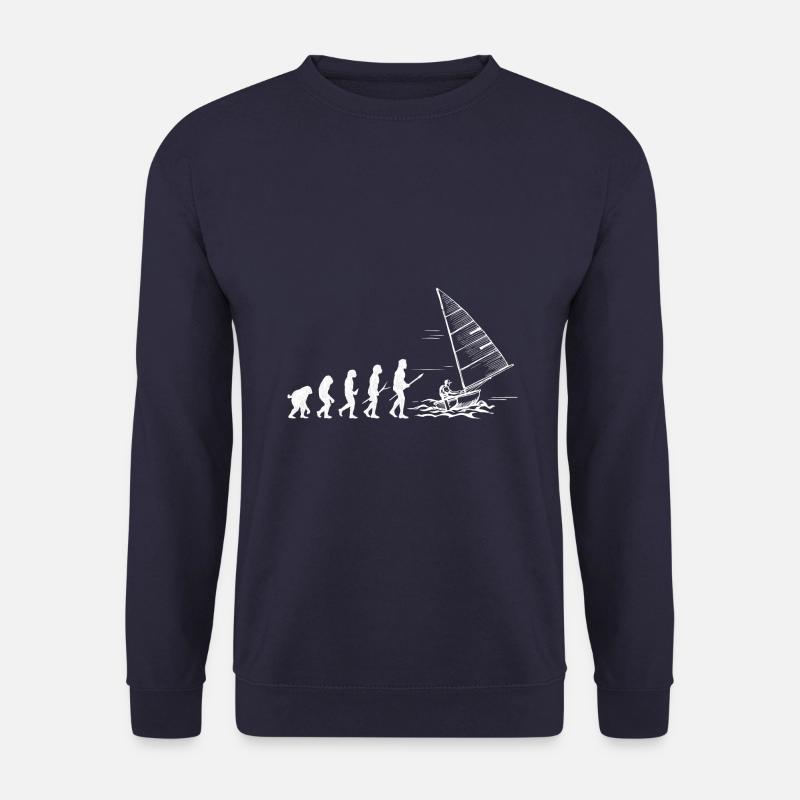 Sailing evolution - Unisex Pullover - Navy