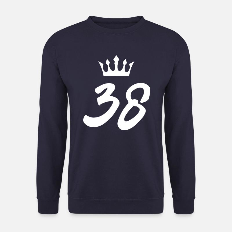 38 Number crown - Unisex Sweatshirt - navy