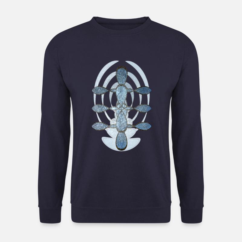 Abstract No. 65 - Unisex Sweatshirt - navy