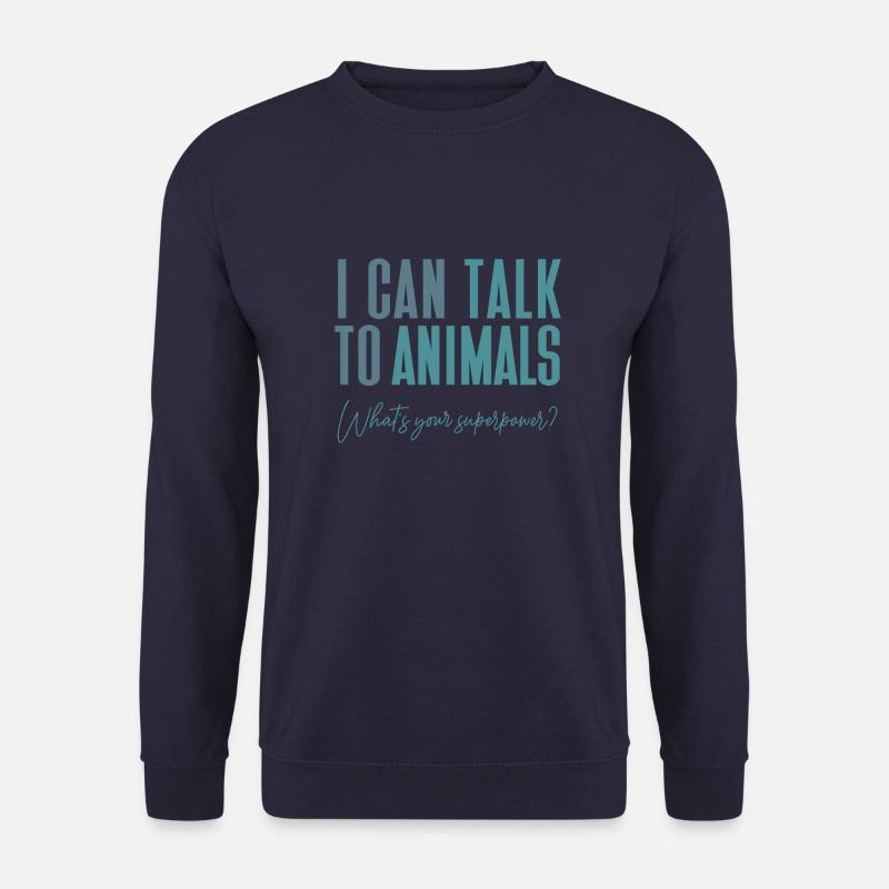 Animal Communication - Unisex Sweatshirt - navy