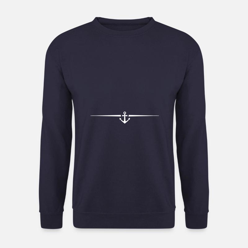 linie anker - Unisex Pullover - Navy