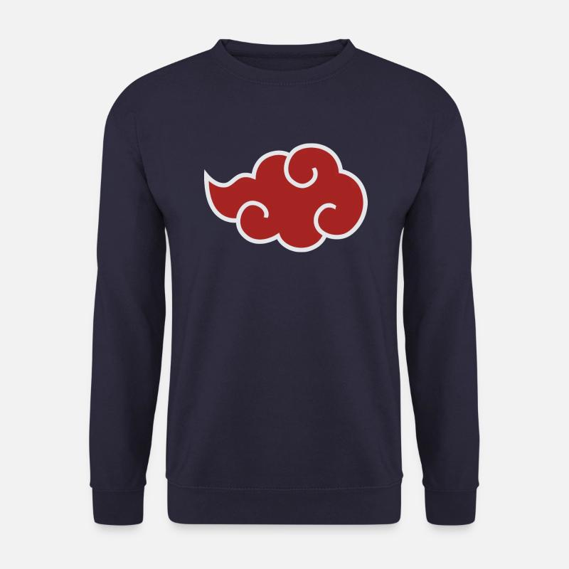 Naruto Shippuden Nuage D'Akatsuki - Sweat-shirt Unisexe - marine