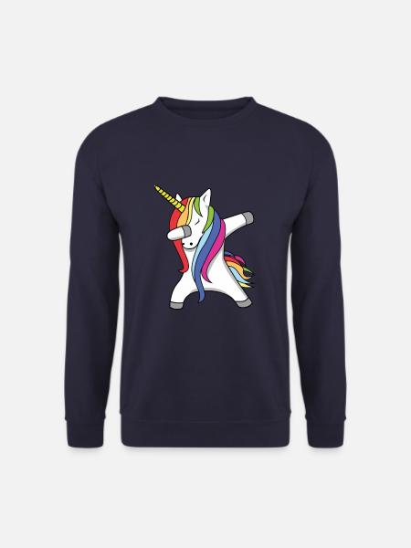Licorne DAB Dance - Sweat-shirt Unisexe - marine