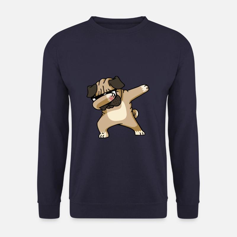 Dab dog dance - Unisex Pullover - Navy