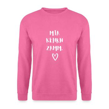 Mia kehrn Zamm - Polterabend T-Shirt Idee - Unisex Pullover - Pink - Vorne