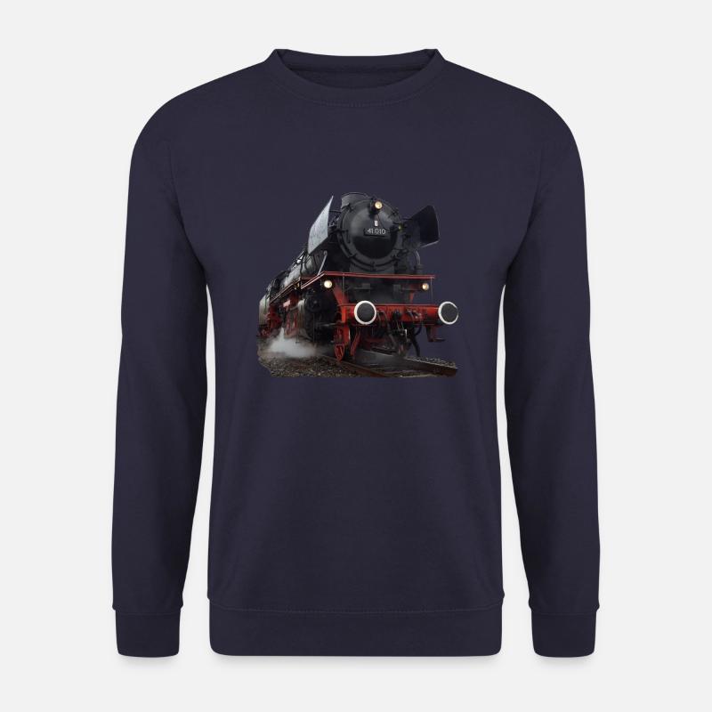 Dampflokomotive - Unisex Pullover - Navy