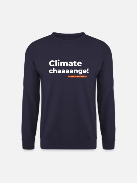 Climate change. Climate change. - Unisex Sweatshirt - navy