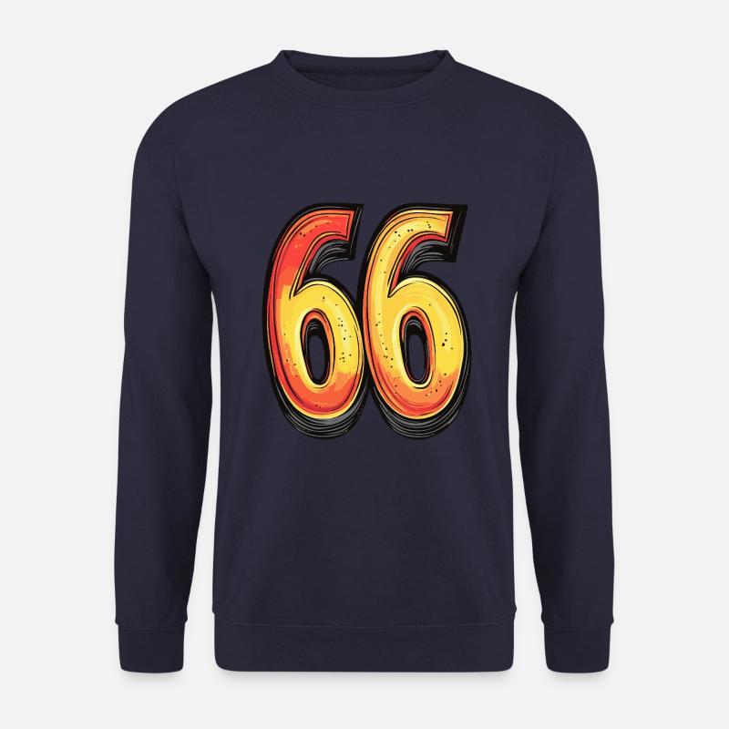 66 Number Comic - Unisex Sweatshirt - navy