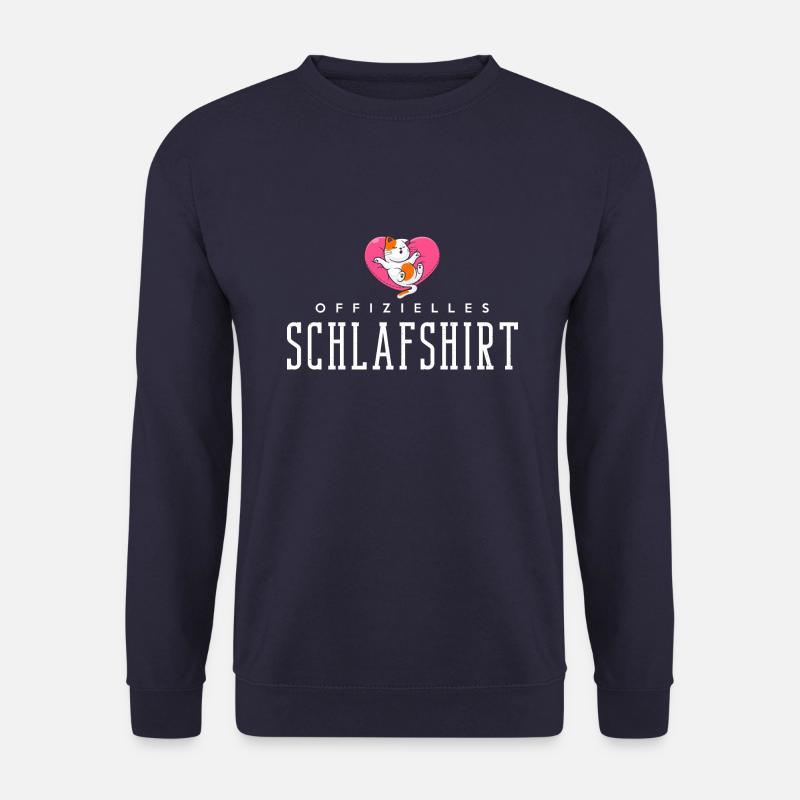 Offizielles Schlafshirt - schlafen - Unisex Pullover - Navy