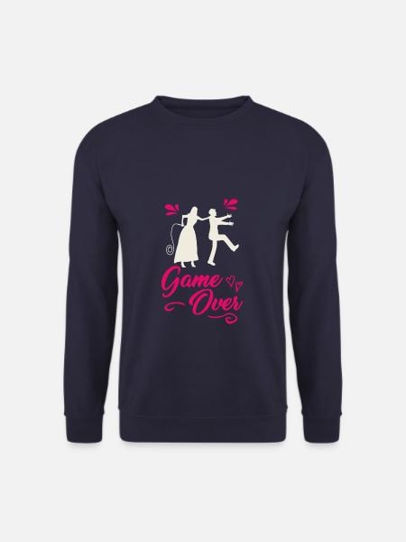 Wedding, couple, love, gift - Unisex Sweatshirt - navy