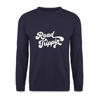 Route Trippin - Sweat-shirt Unisexe - marine - Devant - Alina (178cm) & Michal (187cm)