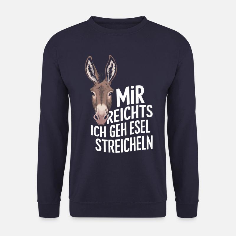 Donkey Donkey Mule Muli - Unisex Sweatshirt - navy