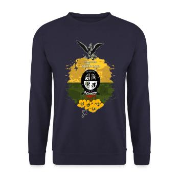 Sinaloa Mexico - Unisex Pullover - Navy - Vorne - Alina (178cm) & Michal (187cm)