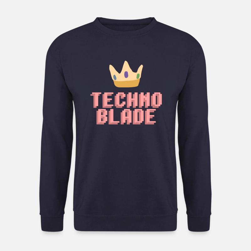 Technoblade ne meurt jamais - Sweat-shirt Unisexe - marine