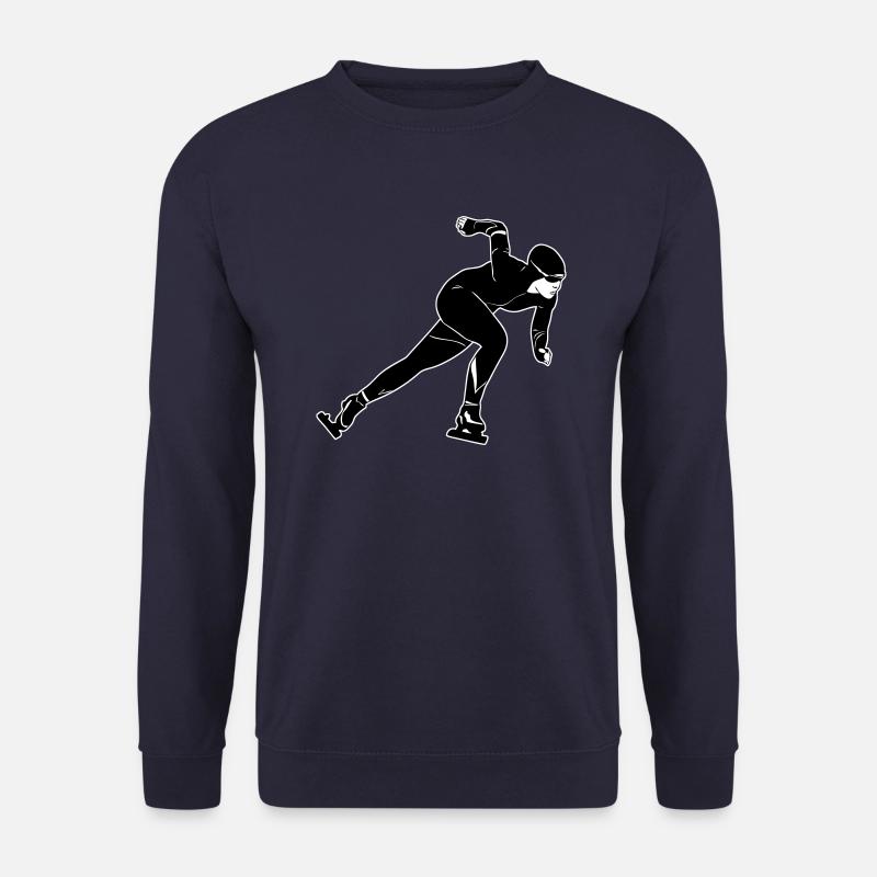 Eisschnelllauf - Ice Skating - Unisex Pullover - Navy