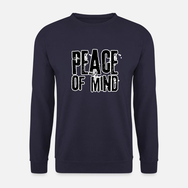 Peace of mind - Unisex Pullover - Navy