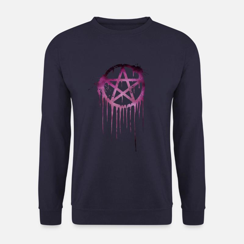Pentagram Splash 2 - Sweat-shirt Unisexe - marine
