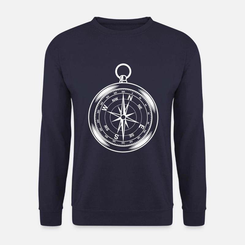 compass symbol - Unisex Sweatshirt - navy