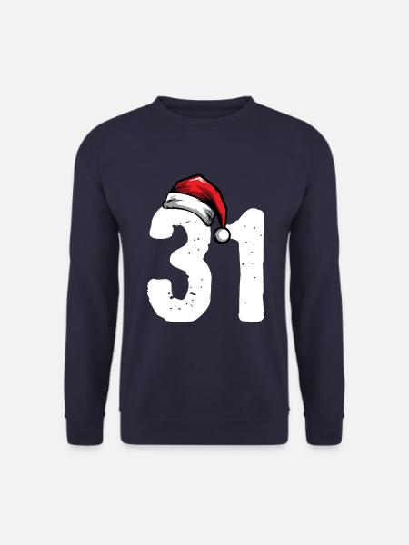 31 Numéro Noël - Sweat-shirt Unisexe - marine