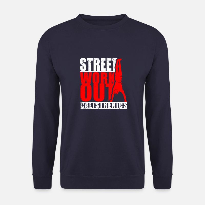 Streetworkout - Unisex Pullover - Navy