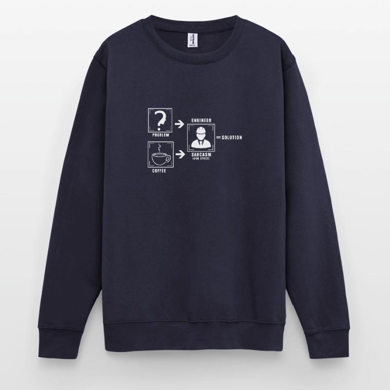 Problem solution coffee Unisex Sweatshirt
