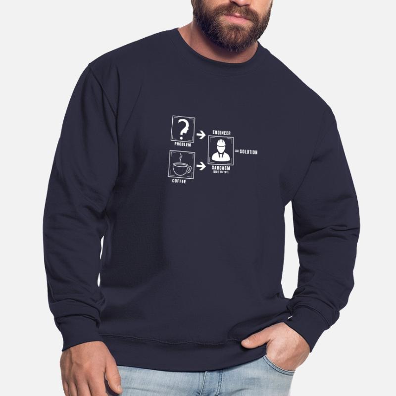 Problem solution coffee Unisex Sweatshirt