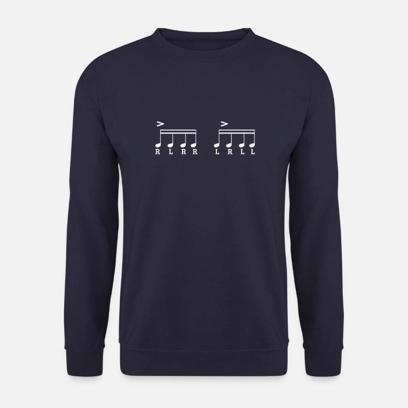 Schlagzeuger Rhythmus - Unisex Pullover - Navy