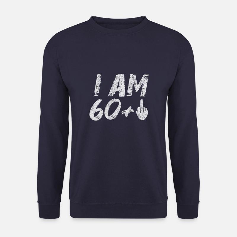 Ich bin 60+! - Unisex Pullover - Navy