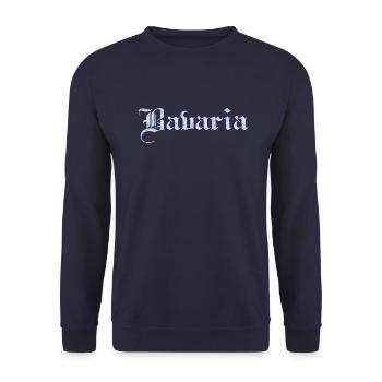 Bavaria - Unisex Pullover - Navy - Vorne - Alina (178cm) & Michal (187cm)