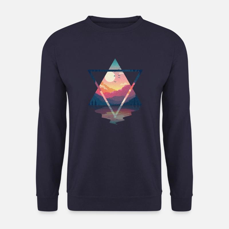Explore the summit - Unisex Sweatshirt - navy