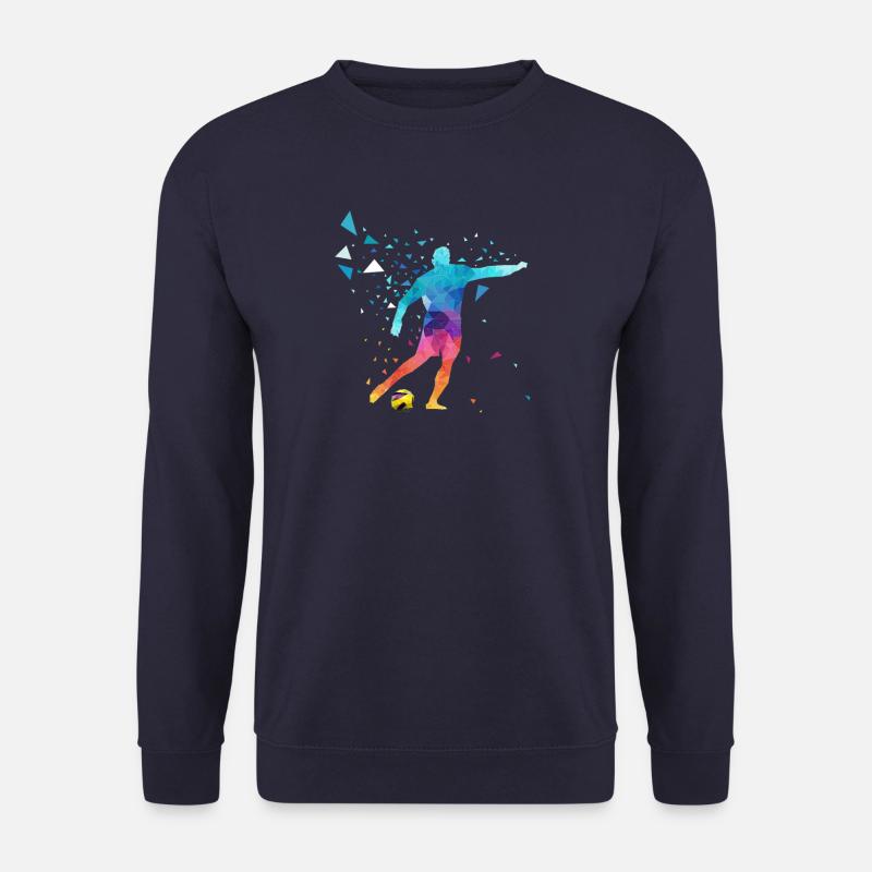 Fußballspieler - Unisex Pullover - Navy