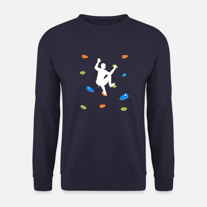 Escalader le mur - Sweat-shirt Unisexe - marine
