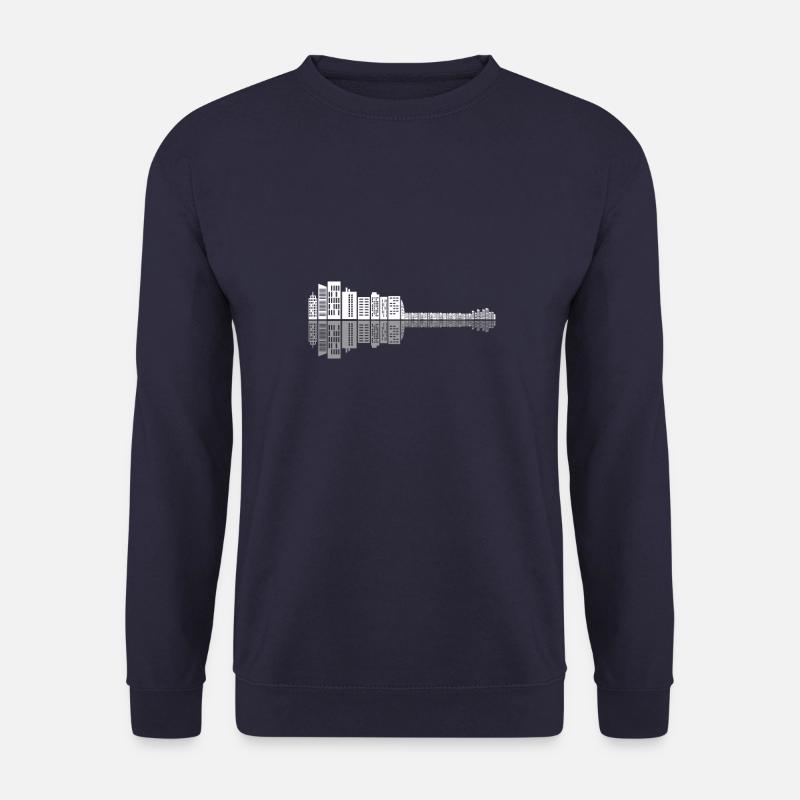 E-Gitarre - Unisex Pullover - Navy