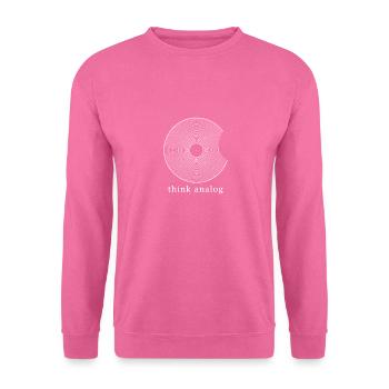 Think analog - Unisex Sweatshirt - pink - Front