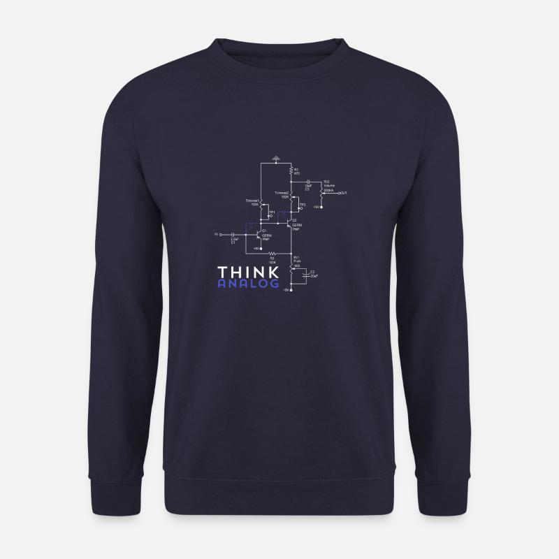 Think retro - Unisex Sweatshirt - navy