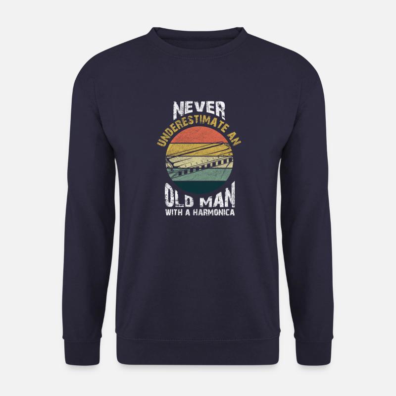 harmonica - Unisex Sweatshirt - navy