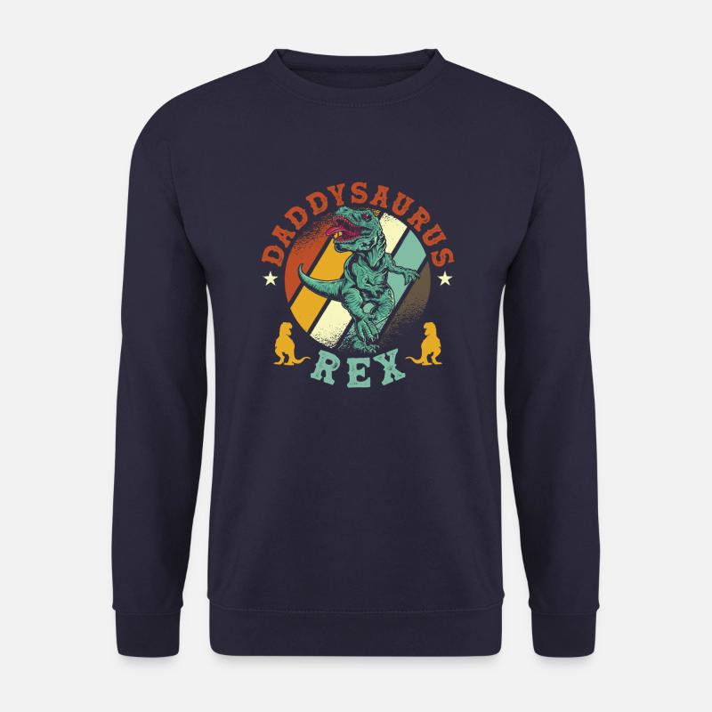 Daddysaurus Rex - Unisex Pullover - Navy