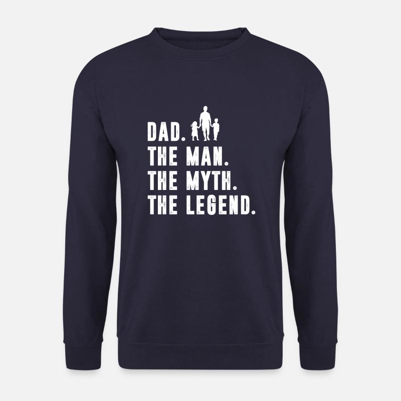 Papa myth legend - Unisex Sweatshirt - navy