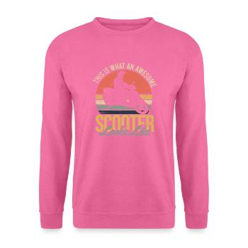 Scooter - Unisex Pullover - Pink - Vorne