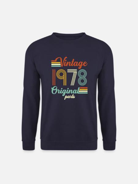 Vintage 1978 Original - Unisex Pullover - Navy