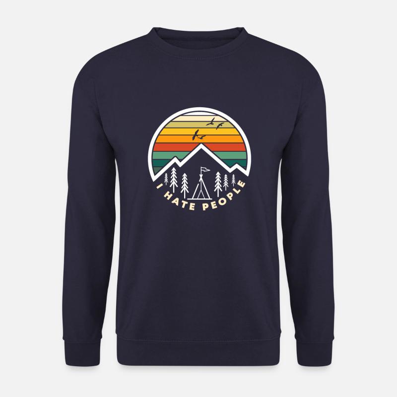 I hate people - Unisex Sweatshirt - navy