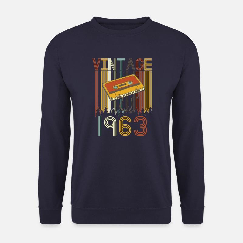 Vintage 1963 Retro - Unisex Pullover - Navy