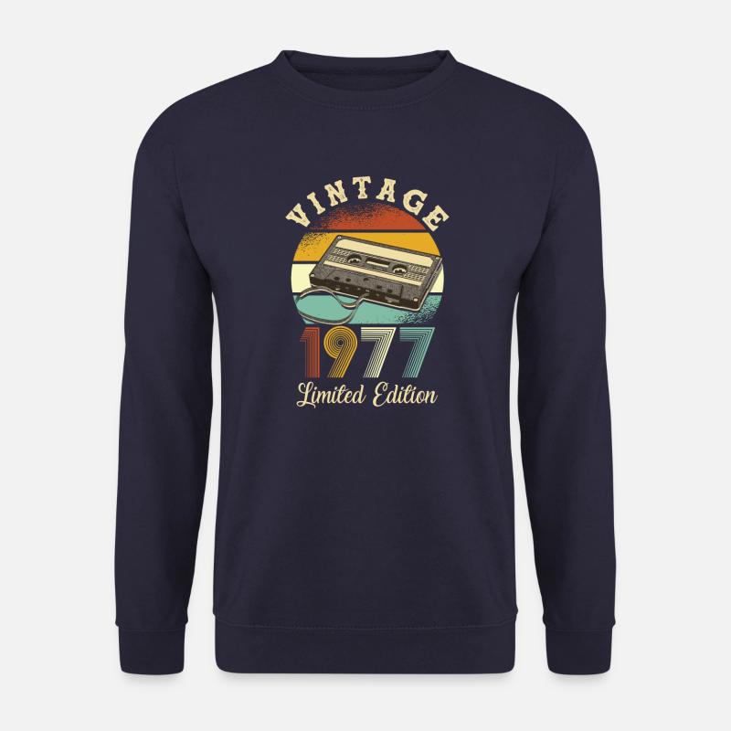 Vintage 1977 - Unisex Pullover - Navy