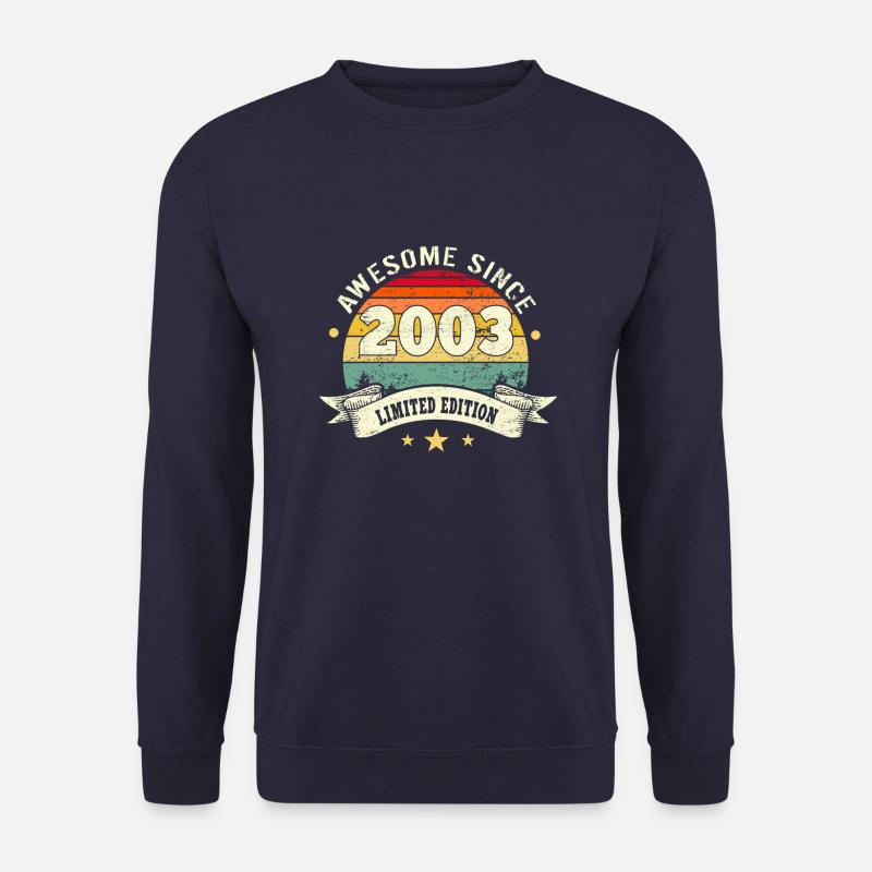 Awesome Since 2003 - Unisex Pullover - Navy