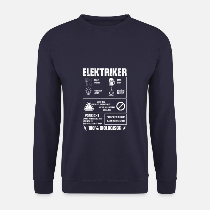Electrician Craftsman Multitasker Master - Unisex Sweatshirt - navy