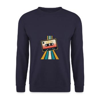 Funky Souls Retro Vintage Best Of 1961 Bande - Sweat-shirt Unisexe - marine - Devant - Alina (178cm) & Michal (187cm)