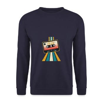 Funky Souls Retro Vintage Best Of 1968 Bande - Sweat-shirt Unisexe - marine - Devant - Alina (178cm) & Michal (187cm)
