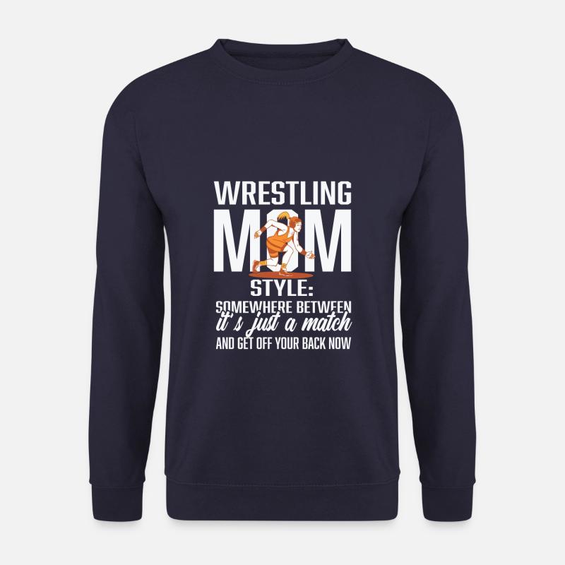 Wrestling Mom Style 01 - Unisex Sweatshirt - navy
